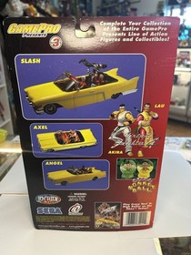 New GamePro 2001 Sega Crazy Taxi 2 Slash Action Figure Dreamcast Joy Ride