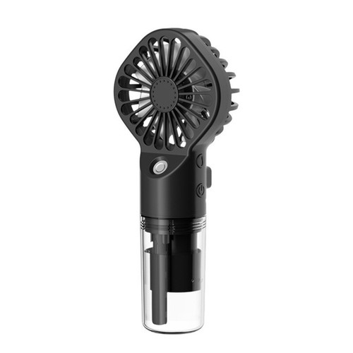 Compact Handheld Fan with Misting Spray Rechargeable Stay Cool Outdoors - Afbeelding 6 van 15