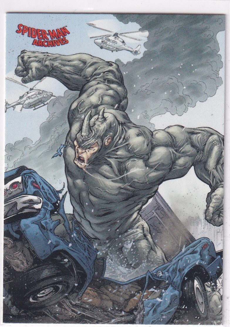 Marvel 2009 Rittenhouse Spider-Man Archives No. 31 Rhino | eBay
