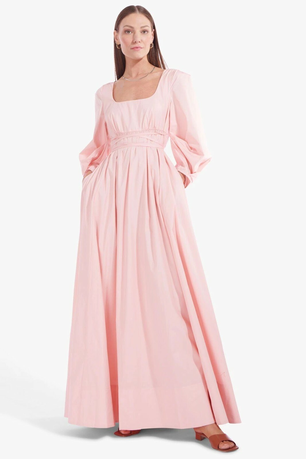 NWT STAUD JULIETTE DRESS STRAWBERRY CREAM 2 $325 In Original Dress Sheath! Fresh