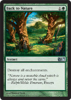mtg 2011 cards Magic: the Gathering - Royal Assassin Power of Prophecy is a pre BACK TO NATURE X4 4