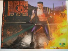 EGM Magazine Sony Playstation Game ONE Official EGM Poster Great Condition 