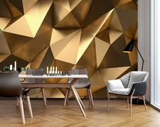 3D Yellow Graphic Art G13299 Wallpaper Wall Murals Removable Self-adhesive Honey