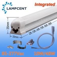 Paquete de 6-12/paquete T8 Tubo LED Integrado 2,3,4,5,6,8 pies 64W Lámpara de Barra Lámpara de Tienda