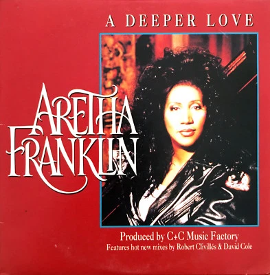 Aretha Franklin CD Single A Deeper Love - France (EX/EX+) - Photo 1/2