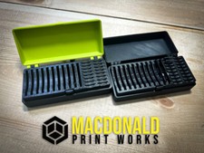 3D Printed SD/MicroSD Card Case - Fits 11 SD and 16 MicroSD Cards - MADE IN USA