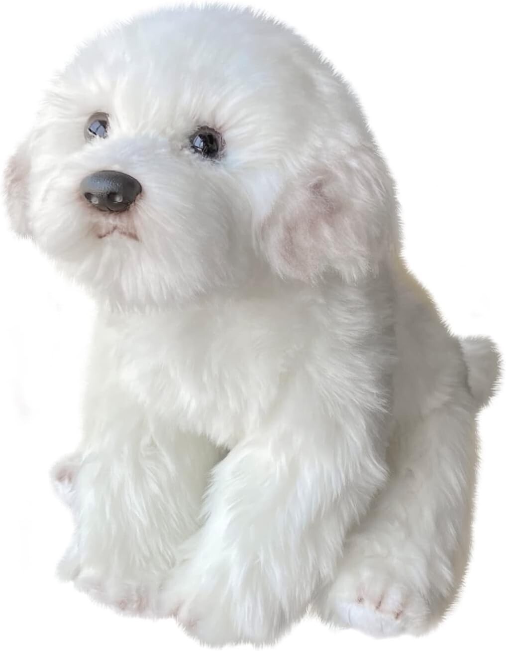 Charming Maltese Plush Toy - Lifelike Design and Soft Luxury for Gifting