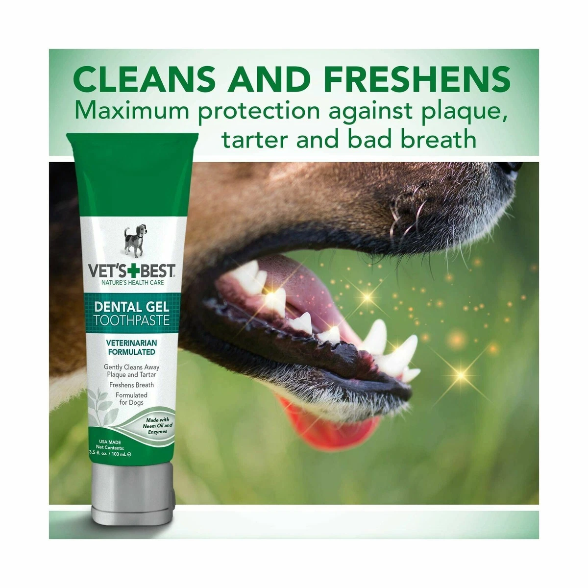 Neem oil clearance in dog toothpaste
