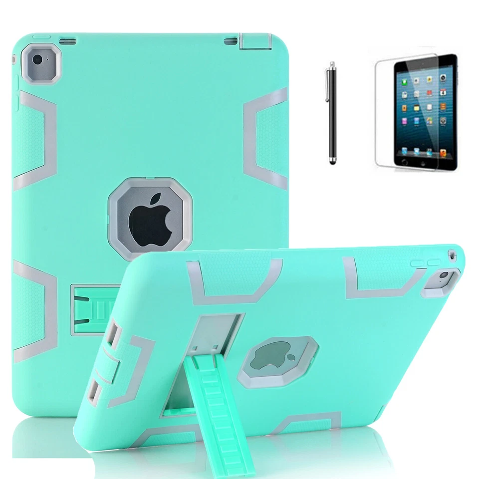 Funda para iPad Air 1ª Generación 9.7" Antigolpes Resistente + Protector de Pantalla Foto 2 de 4