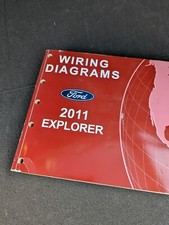 2011 Ford Explorer Electrical Wiring Diagrams Service Manual Genuine OEM