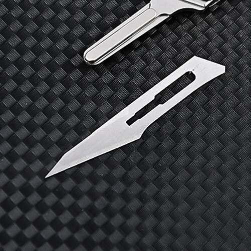 Carbon Ste Steel Engraving Knife Blades Metal Blade Replacem