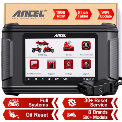 ANCEL MT500 EU 30+ Reset Services Full System Diagnostic Scan Tool For TRIUMPH