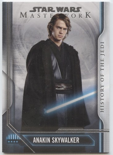 Anakin Skywalker [Canvas] #HJ-6 card from Star Wars 2018 Masterwork History of the Jedi