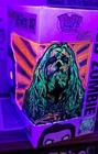 Funko POP Rocks! Rob Zombie - 337 Blk Lite HAND PAINTED Artwork Sketched on box