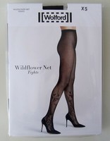Neu & Ovp: Wolford Wildflower Net Tights! Netzstrumpfhose! Gr. Xs! Farbe: Black