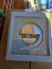 New Heyday LED Selfie Ring Light Clip-On for iPhone Android Portable Phone