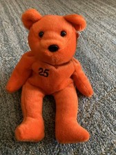 Barry Bonds Salvino's Bamm Beanos 25 Aug 1998 Baseball Beanie Bear