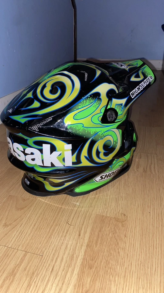 Shoei Casco Dirt Bike Juvenil Mediano Foto 2 de 4