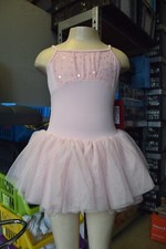 Pink Bloch daisy sequin bust tutu dress -  M375 - Age 8-10
