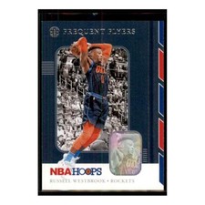 2019 Hoops Frequent Flyers #9 Russell Westbrook Houston Rockets Basketball Card