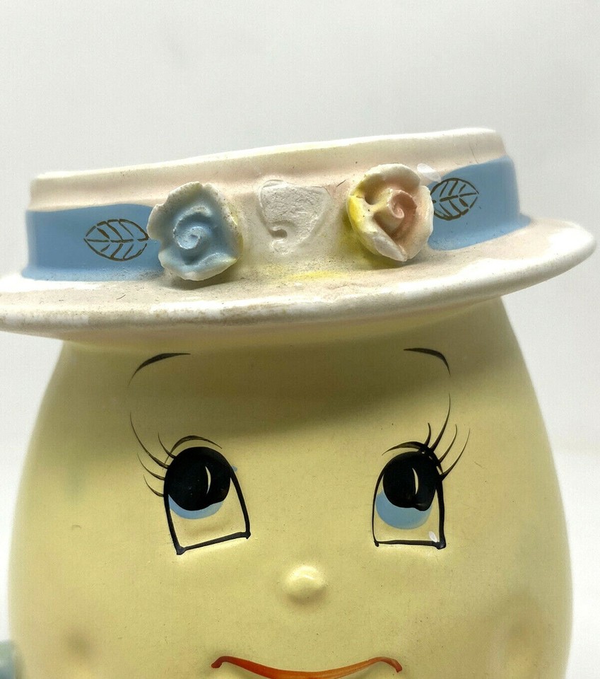 Vintage HUMPTY DUMPTY Rubens Originals Japan 6" tall Planter 1950's ...