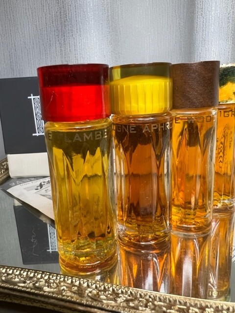 Faberge perfumes gift set. 4 parfums rare vintage 1970. Sealed