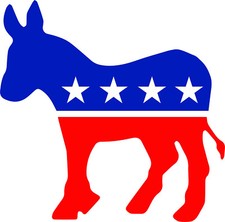Democratic Donkey Vinyl Decal / Sticker  5 Sizes  