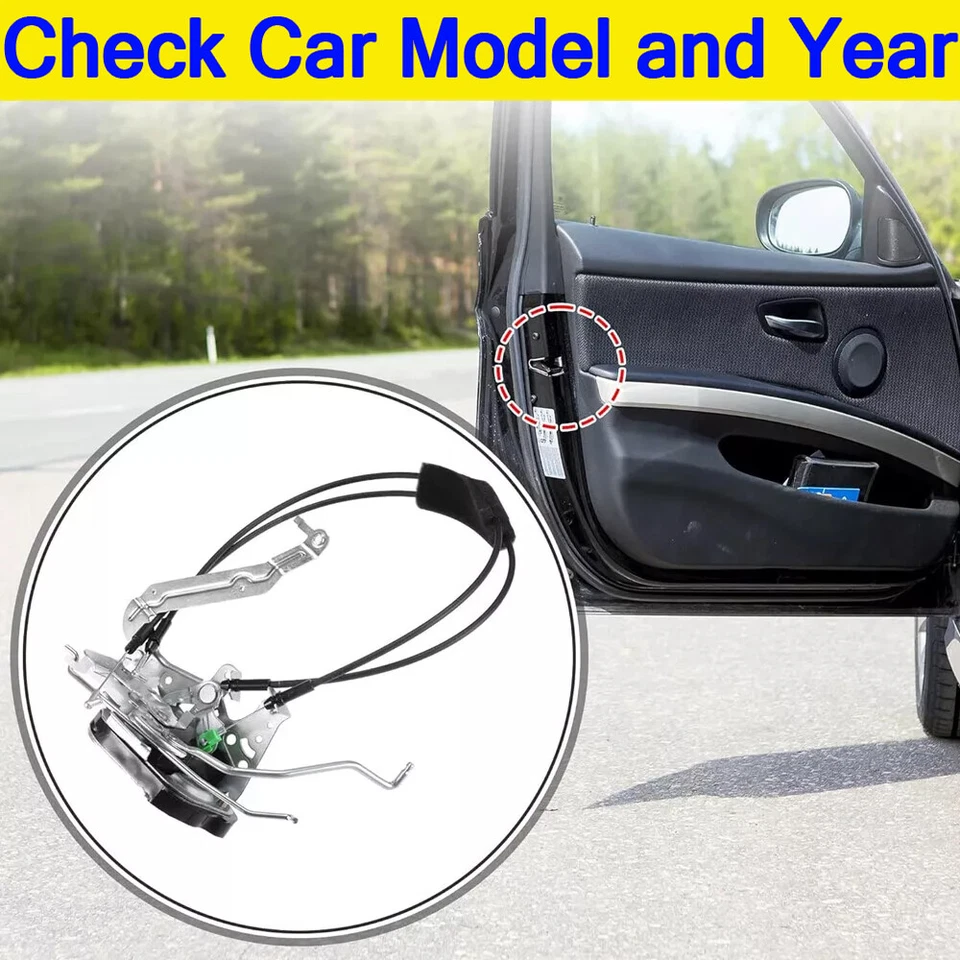 Conjunto de pestillo de cerradura de puerta delantero izquierdo Toyota Sequoia 2001-07 Tundra 2003-2006 Foto 2 de 4