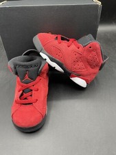 Nuevo NIÑO PEQUEÑO Talla 6c Nike Air Jordan 6 Retro TD Toro Varsity Red Bull DV3606-600
