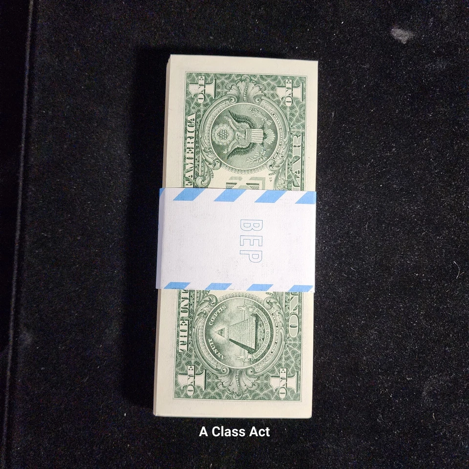 2006  $1 100 Note Star Pack Consecutive Serial #'s San Francisc F 1933 L☆. T8711 - Image 4 of 4