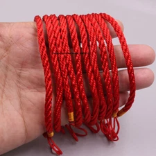 10pcs Red String Handmade Bracelet Kabbalah Evil Eye Protection Lucky Gift