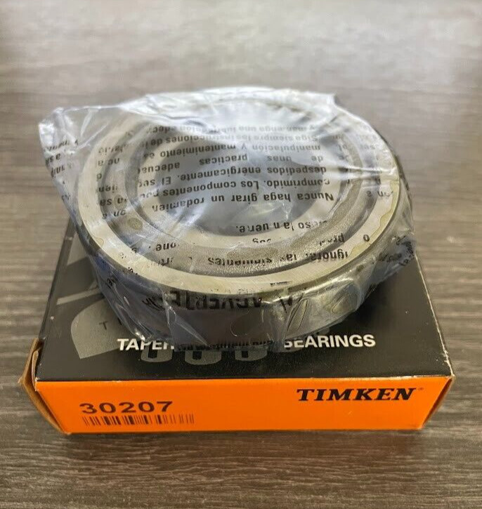 TIMKEN 30207 Tapered Roller Bearing 35x72x18mm New Assembly
