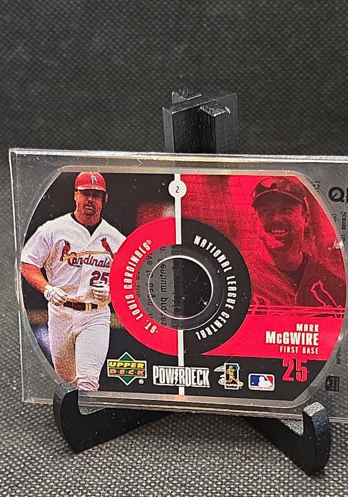 1999 Upper Deck Powerdeck - Mark McGwire #2 Never Out Of Plastic Sleeve