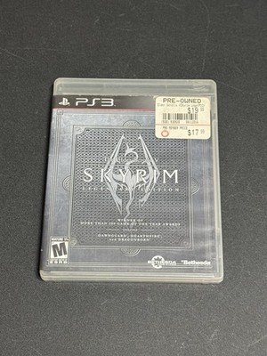 The Elder Scrolls V: Skyrim -- Legendary Edition (Sony PlayStation 3, 2013)