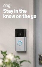 Ring Battery Doorbell newest model , Home or business security with Head-to-Toe