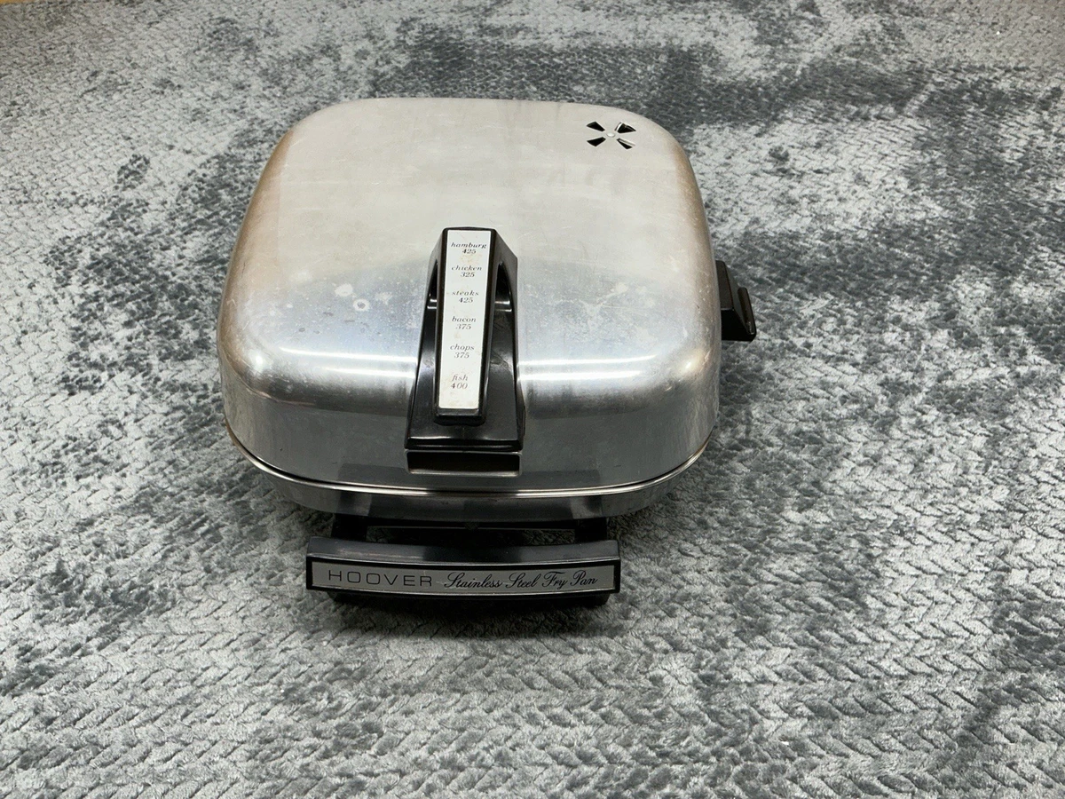 Prices Drop As You Shop Vintage FARBERWARE Electric Skillet Stainless 12 344A Do