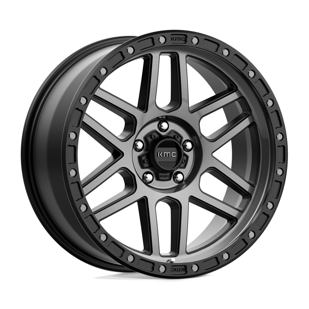KMC KM544 17X9 5X5.0 S-BLK GTCC -12MM
