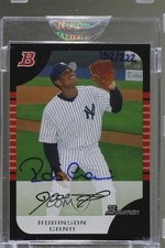 2006 Bowman Originals 152/222 Robinson Cano (2005 Draft) #BDP20 Buyback Auto 8k4