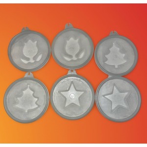 Tupperware Jel-Ring Mold Seals Christmas Tree Tulip Star Replacement Set of 6