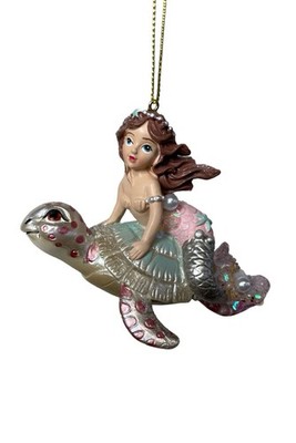  Goodwill Meerjungfrau Schildkröte Christbaumschmuck Weihnachtsschmuck