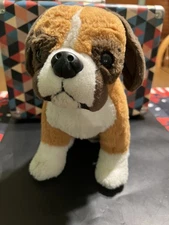 Wild Republic Sitting Boxer Dog 11" Plush Stuffed Animal Socks collectible Toys