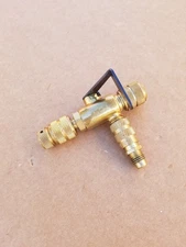 JB Vacuum Rated Valve Core Removal Tool 1/4 In W/ Slide Valve Side Port