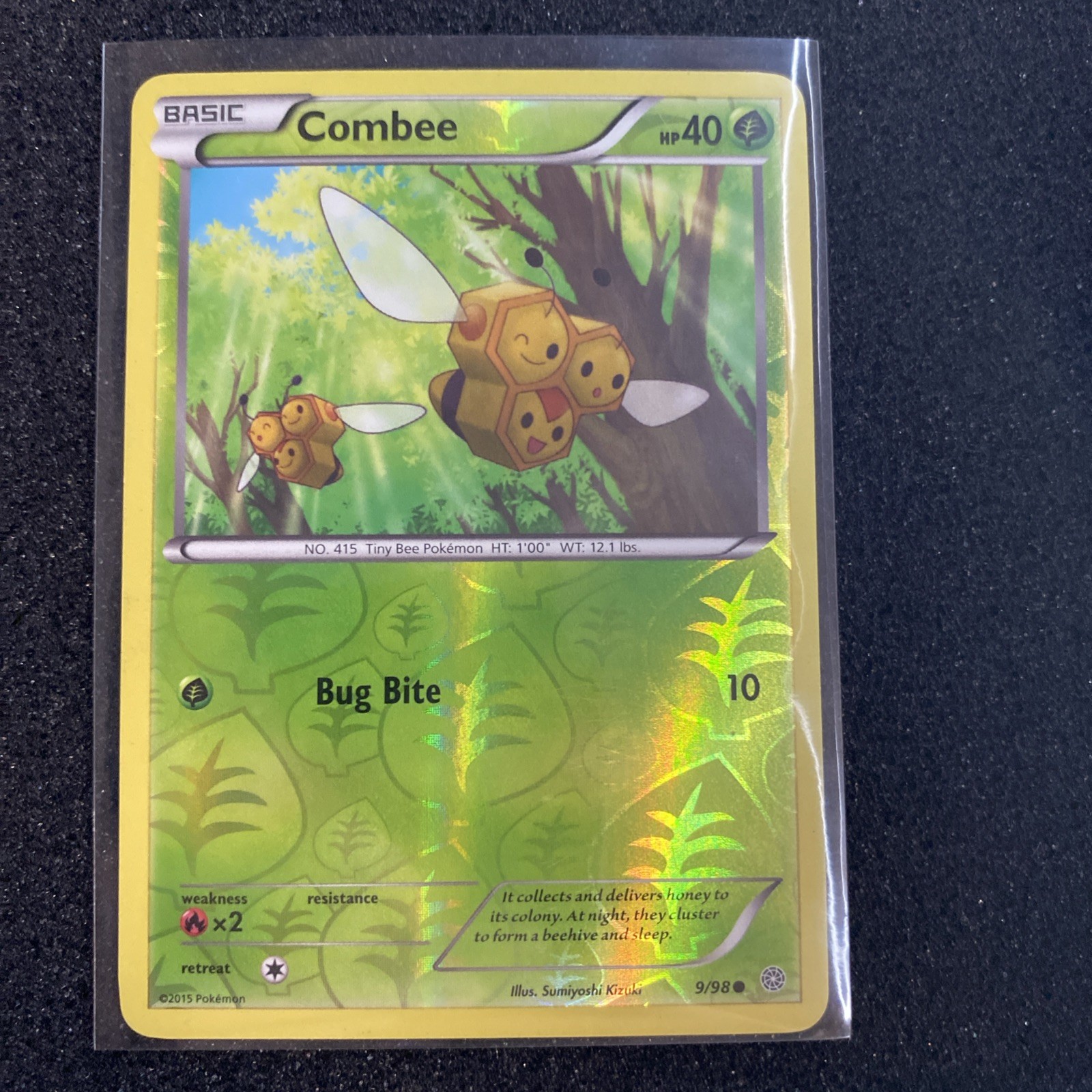 Pokémon TCG Combee Ancient Origins 9/98 Reverse Holo Common LP