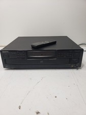 Kenwood DP-R5060 5 Disc CD Changer Player w/ OEM RC-P0501 Remote Powers On