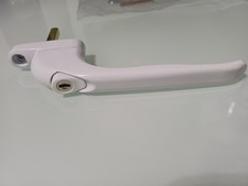 2 NEW Universal UPVC Double Glass Windows Handles White