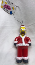 The Simpsons HOMER as SANTA CLAUS 4" CHRISTMAS TREE ORNAMENT HOLIDAY NEW w/ TAG