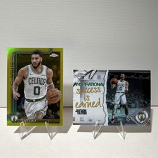 25-26 Topps Chrome Lot- Jayson Tatum Boston Celtics - refractor /275 + inspirati