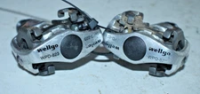Wellgo WPD-823 SPD Clipless MTB Bike Pedals Silver 9/16" Bikepacking USA Shipper