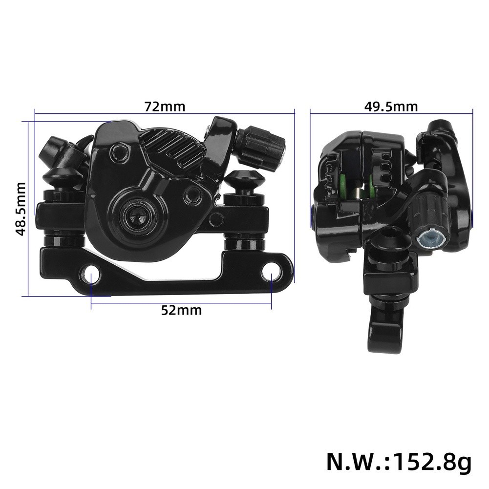 Kit freni a disco completo per scooter elettrico 2 ruote - montaggio anteriore e posteriore foto 6