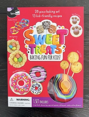 SpiceBox Sweet Treats Kids Baking Kit Cooking Set NEW